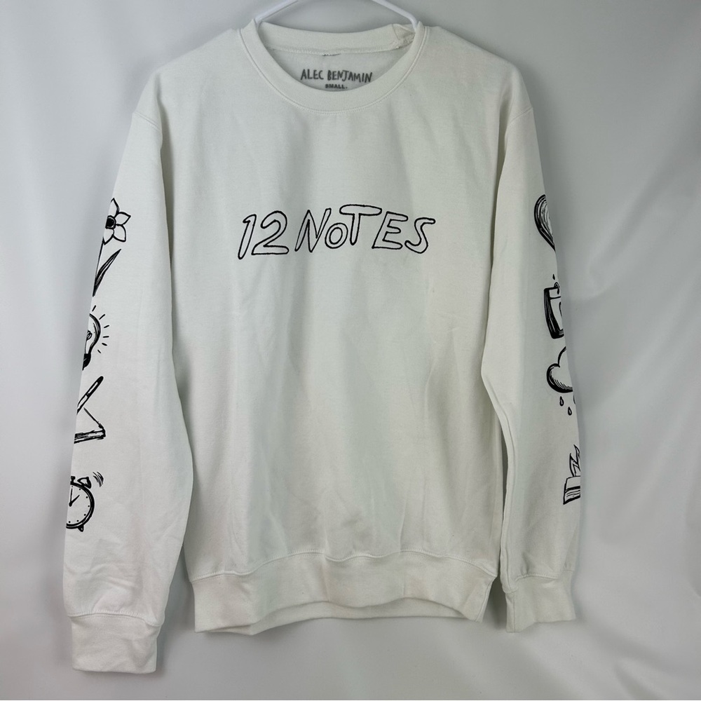 ALEC BENJAMIN 12 Notes Tour Crewneck size small